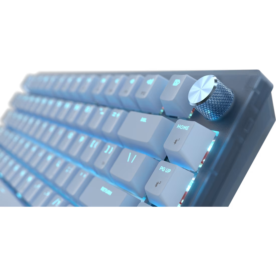 K65 PLUS 75% RGB Mechanical Gaming Keyboard – Glacier Blue