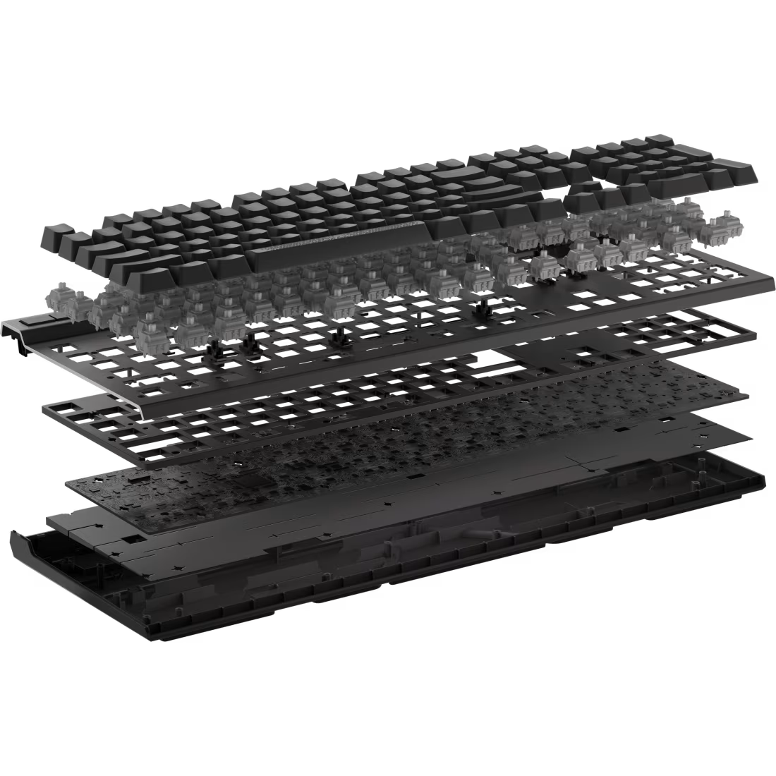 K70 MAX RGB Magnetic-Mechanical Gaming Keyboard — Adjustable CORSAIR MGX Switches — Steel Grey