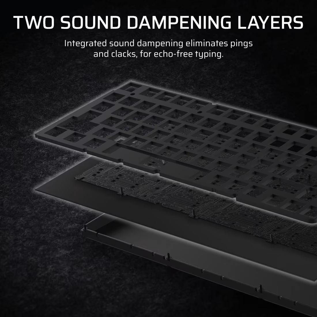 K65 PLUS WIRELESS TACTILE 75% RGB Mechanical Gaming Keyboard