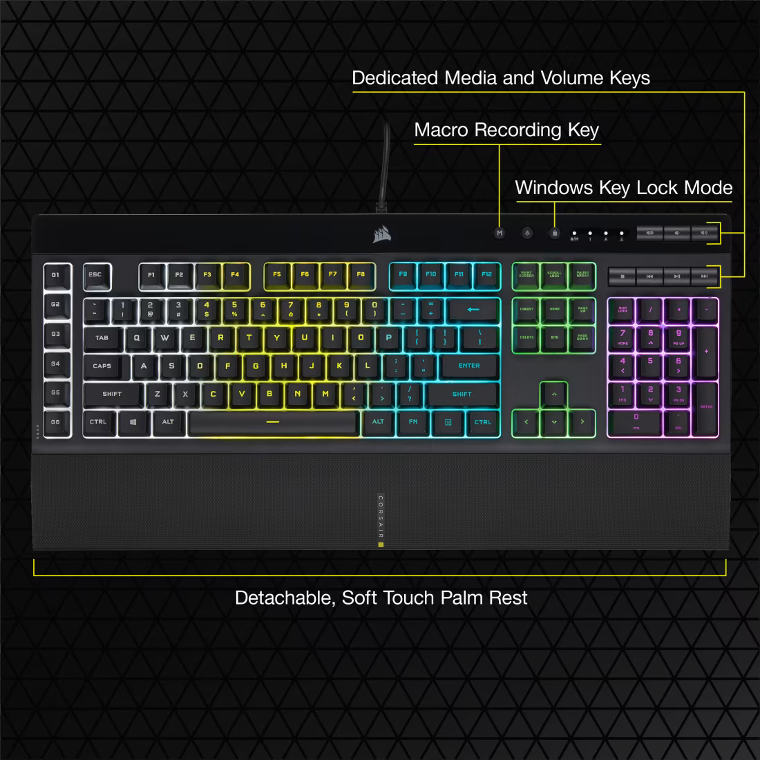 K55 RGB PRO Gaming Keyboard