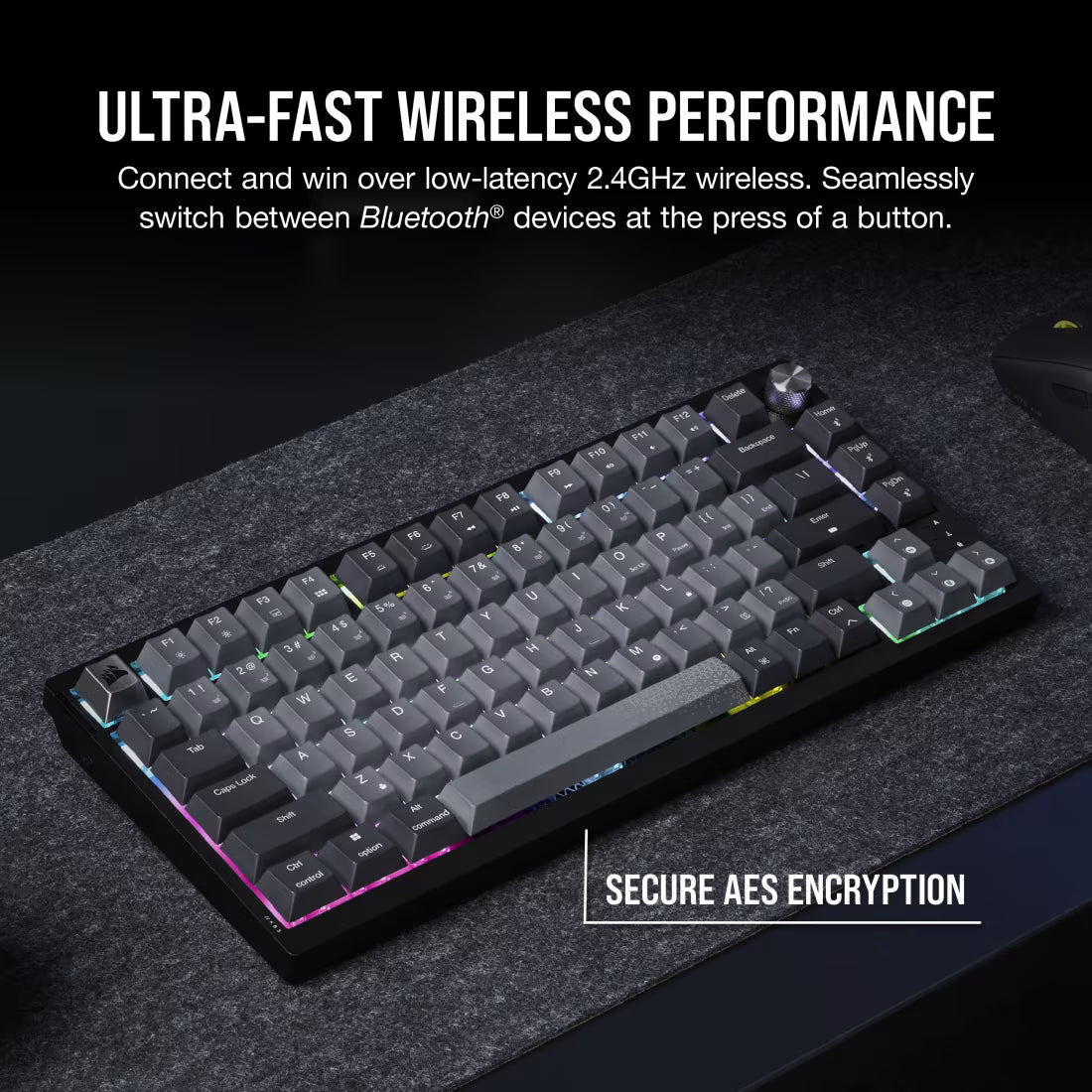K65 PLUS WIRELESS 75% RGB Mechanical Gaming Keyboard