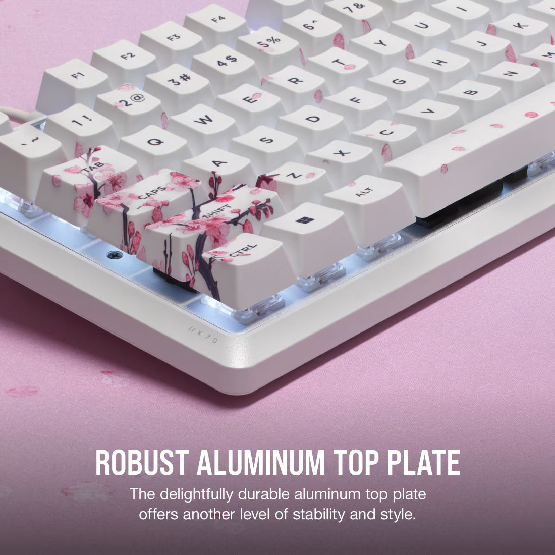 K70 CORE SE RGB Mechanical Gaming Keyboard – Cherry Blossom
