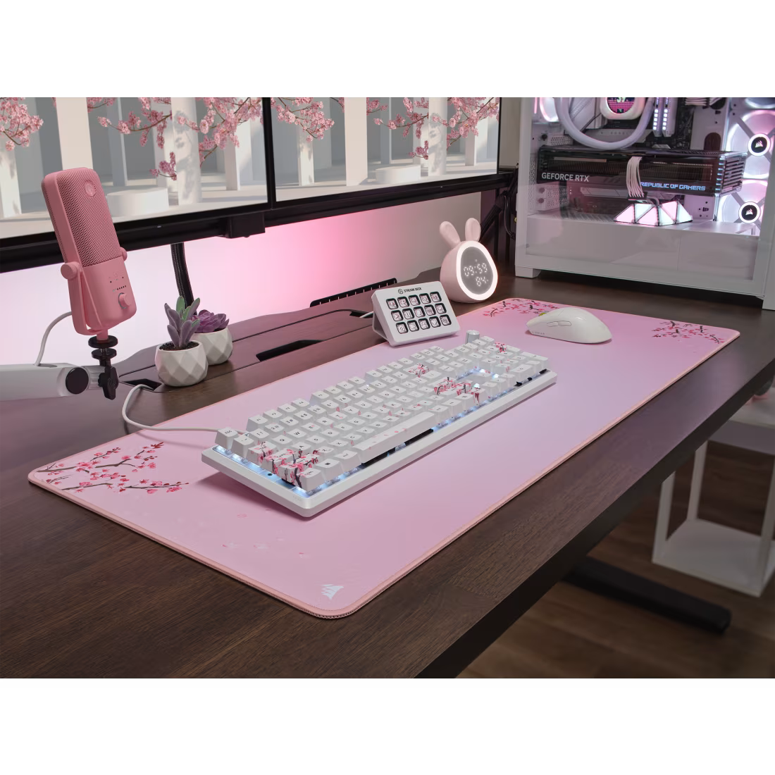 K70 CORE SE RGB Mechanical Gaming Keyboard – Cherry Blossom