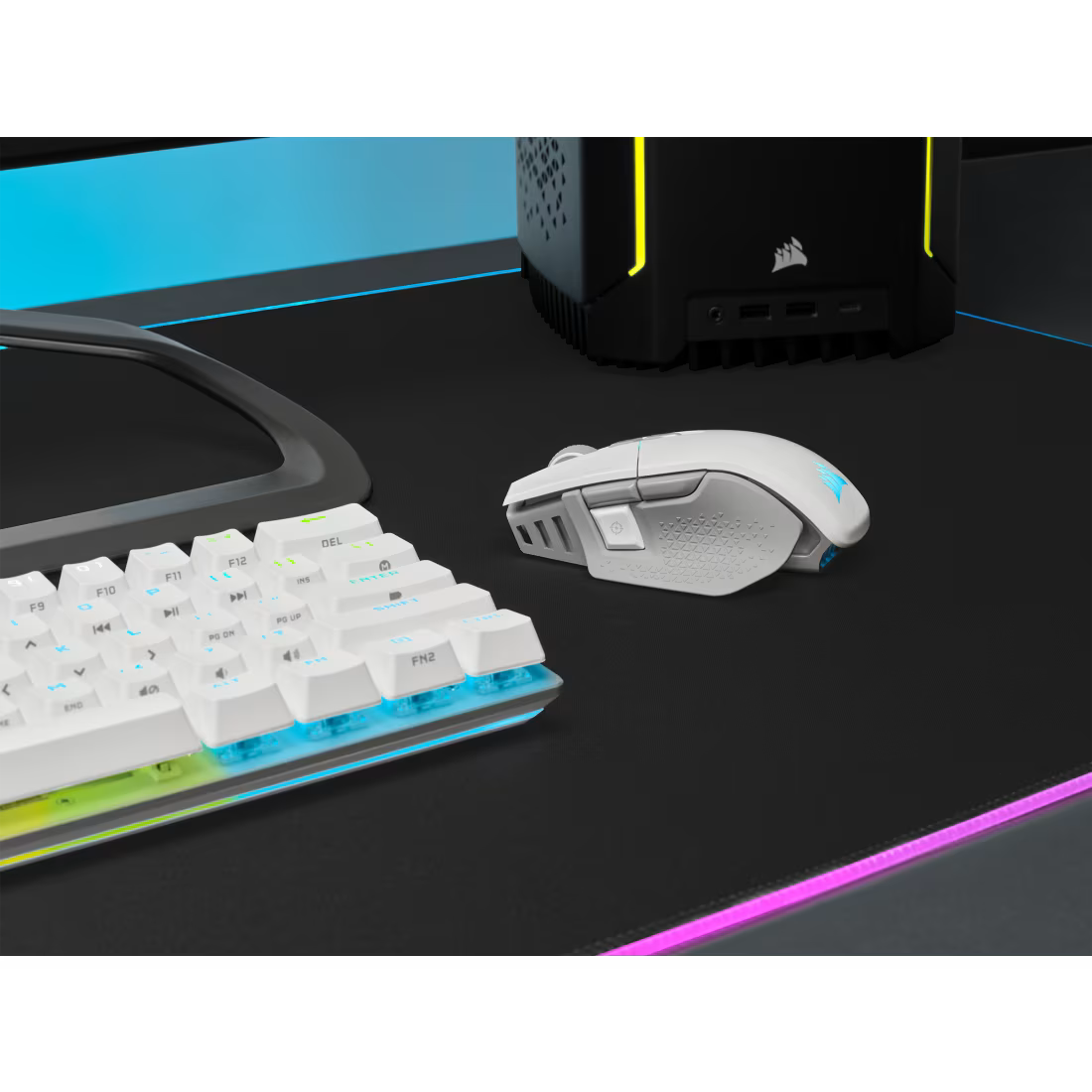 M65 RGB ULTRA WIRELESS Tunable FPS Gaming Mouse — White