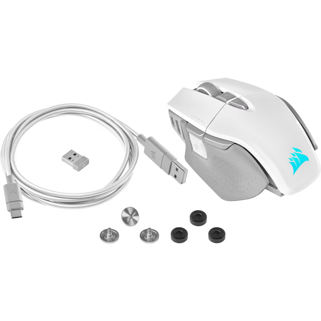 M65 RGB ULTRA WIRELESS Tunable FPS Gaming Mouse — White