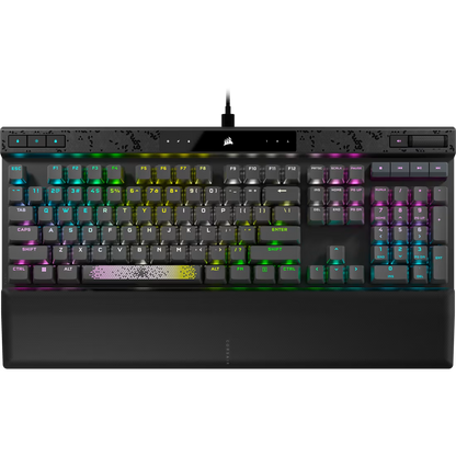 K70 MAX RGB Magnetic-Mechanical Gaming Keyboard — Adjustable CORSAIR MGX Switches — Steel Grey