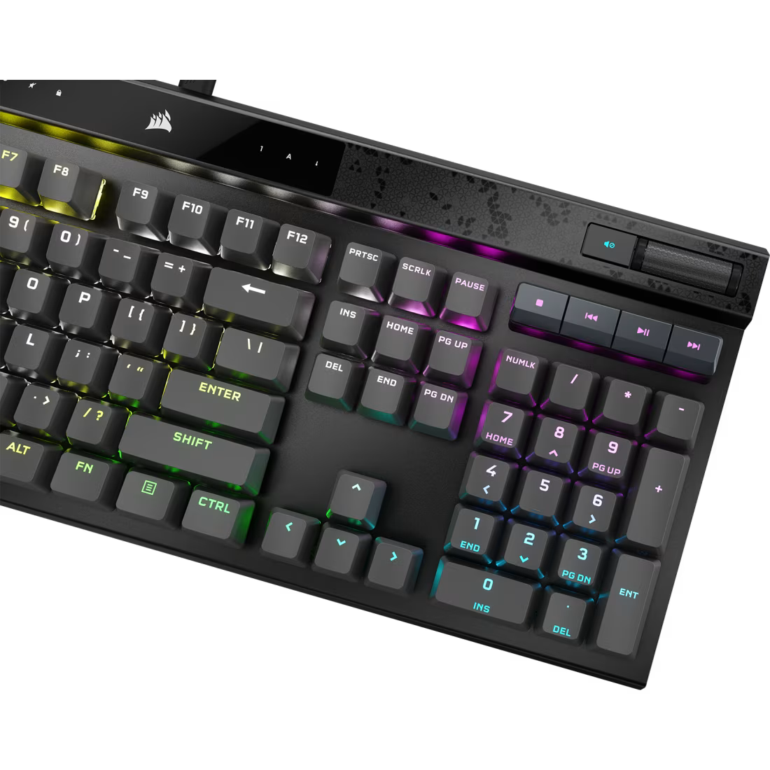 K70 MAX RGB Magnetic-Mechanical Gaming Keyboard — Adjustable CORSAIR MGX Switches — Steel Grey