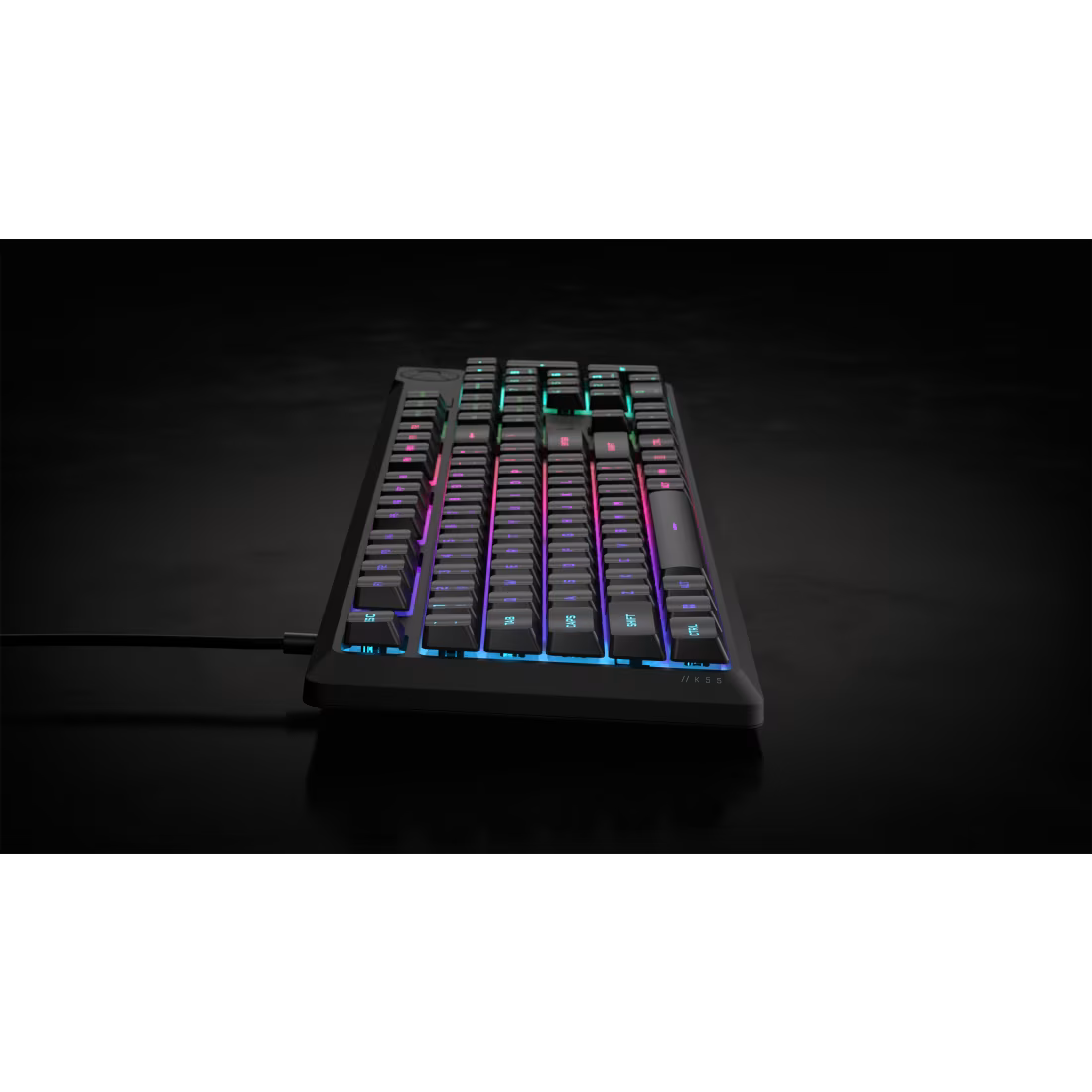 K55 CORE RGB Gaming Keyboard — Black