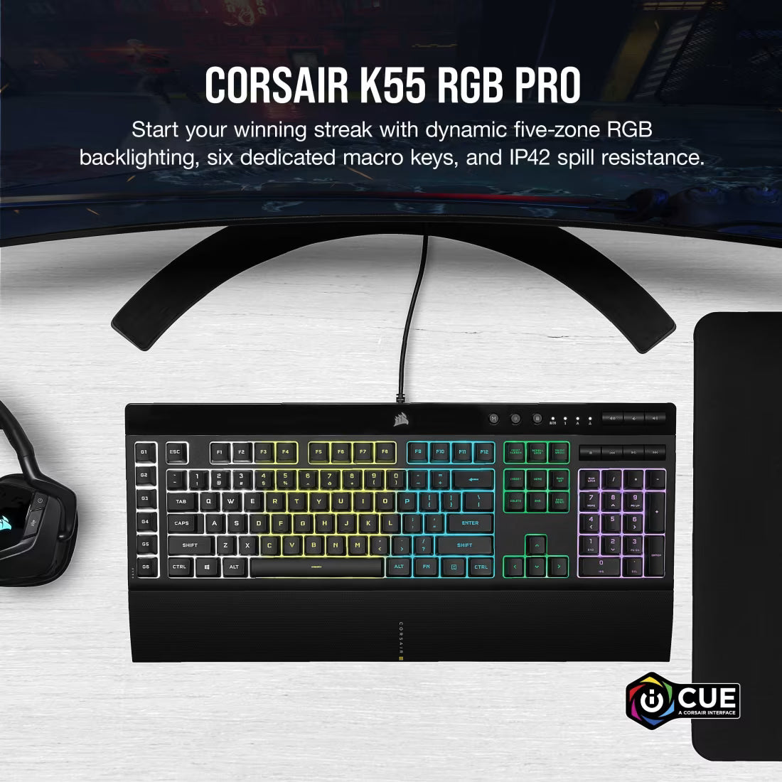 K55 RGB PRO Gaming Keyboard