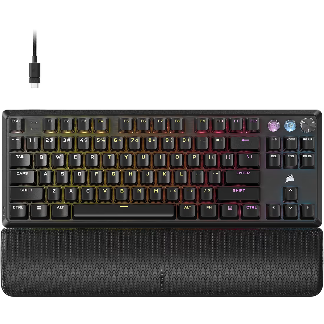 K70 PRO TKL High-Performance Hall Effect Programmable Gaming Keyboard with Rapid Trigger
