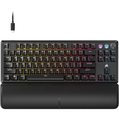 K70 PRO TKL High-Performance Hall Effect Programmable Gaming Keyboard with Rapid Trigger