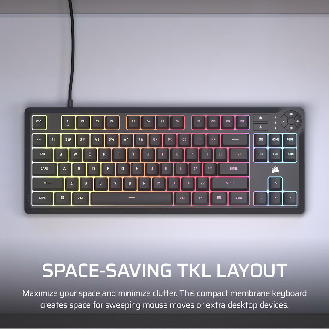 K55 CORE TKL RGB Gaming Keyboard
